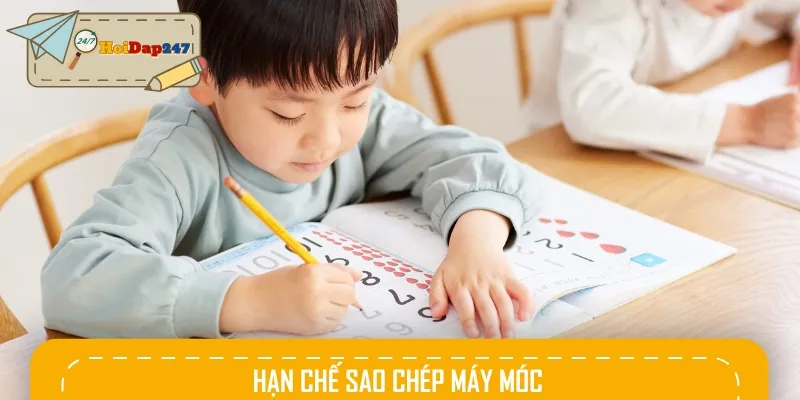 Não tiếp thu tốt hơn khi viết tay bởi sẽ hạn chế được việc sao chép máy móc