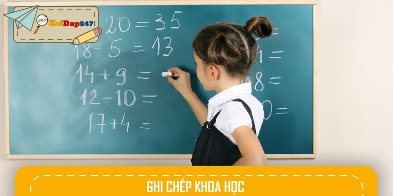 Ghi rõ công thức, ví dụ, bước giải giúp ôn tập Toán hiệu quả hơn