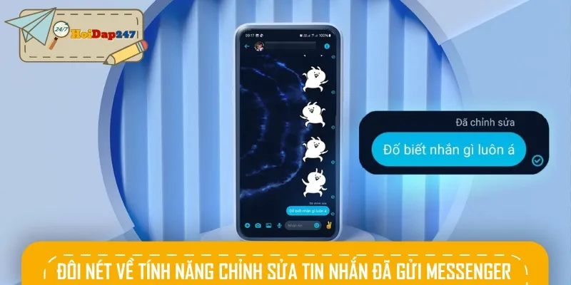 Tính năng chỉnh sửa tin nhắn đã gửi trên Messenger do Meta phát triển