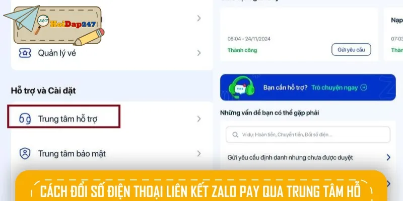 Hướng dẫn cách đổi số qua trung tâm hỗ trợ nhanh nhất