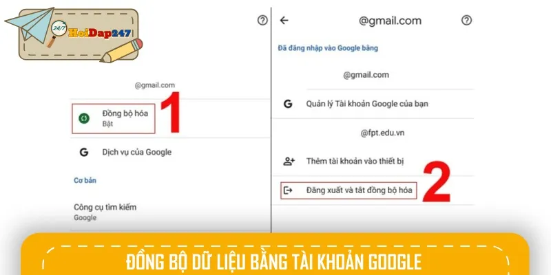 Hướng dẫn cách đồng bộ hóa hai điện thoại Samsung bằng Google