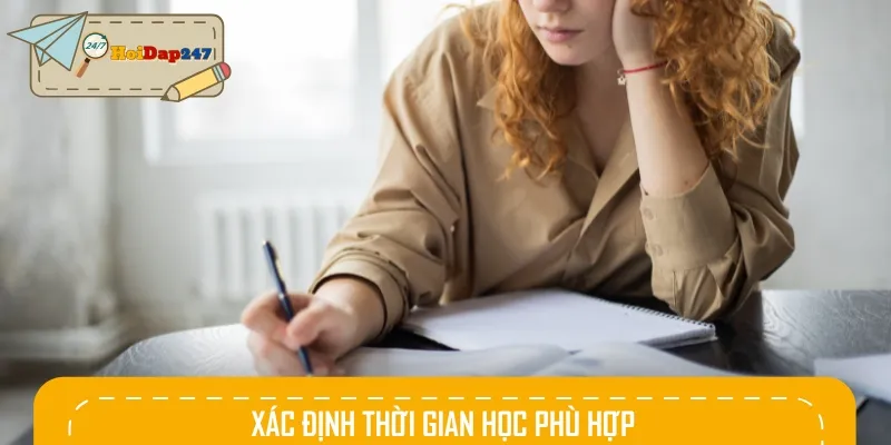 Chọn đúng thời điểm giúp tối ưu hiệu quả tiếp thu và ghi nhớ