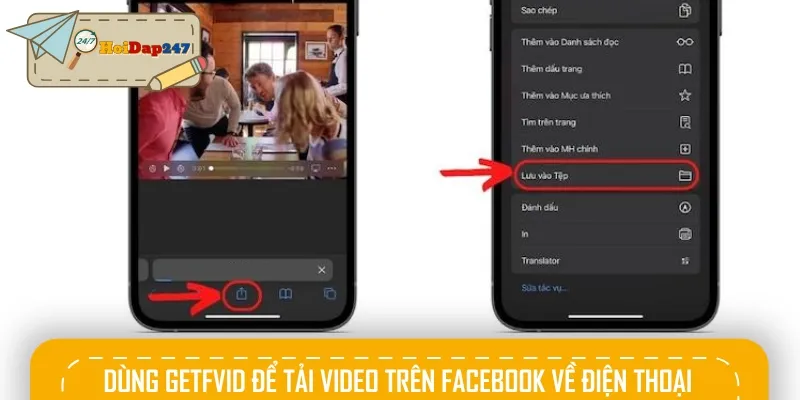 Hướng dẫn dùng Getfvid để tải video trên Facebook về máy